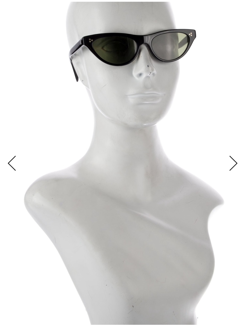 Oliver Peoples Black Cat-Eye Women's Sunglasses